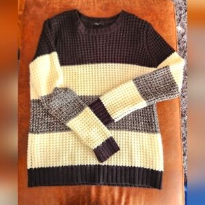 Forever 21 Oversized Waffle Knit Sweater
